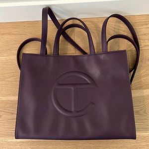 Telfar Medium Shopping Bag - Eggplant